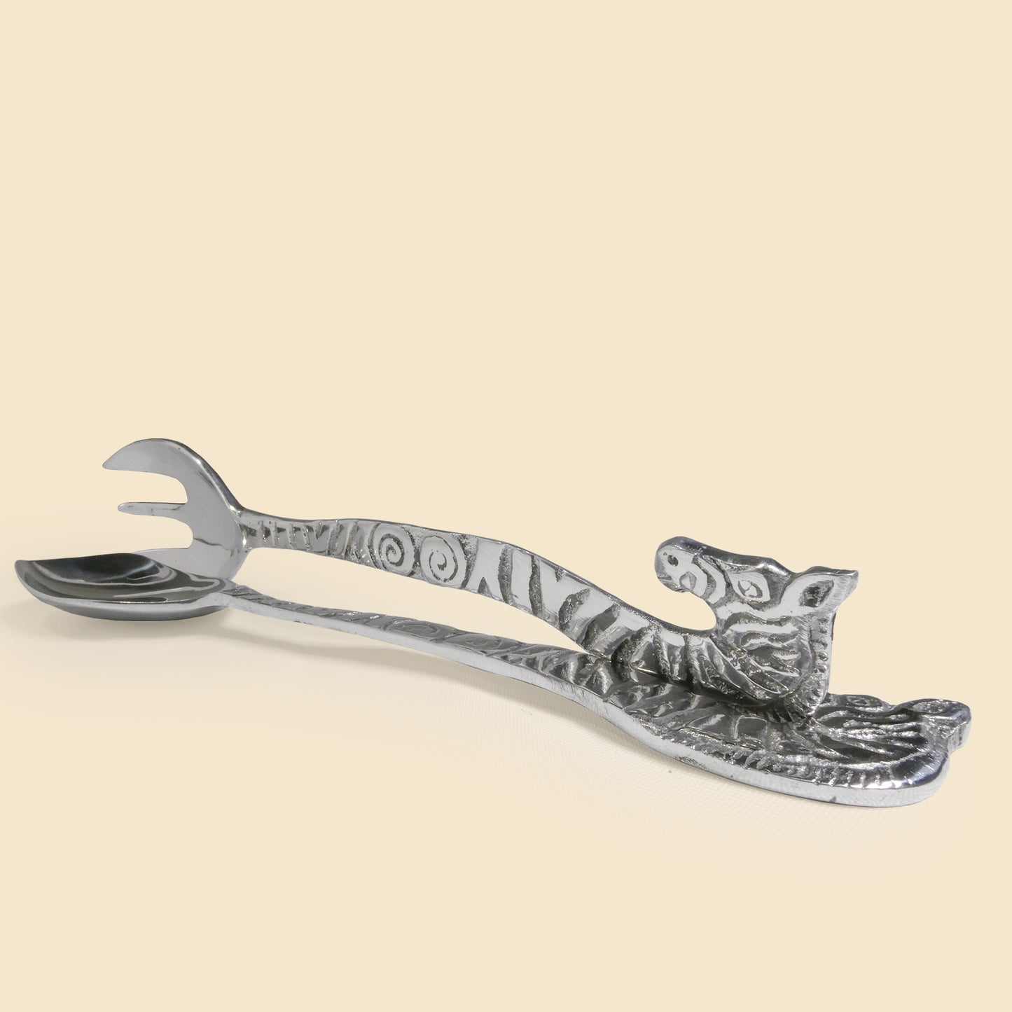 Zebra Salad Servers